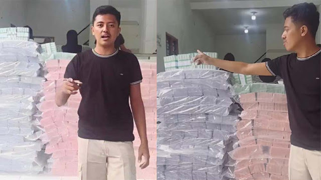 Sosok Wildan Viral usai Pamer Punya Stok Penukaran Uang Baru Rp 2 Miliar di Ruko Pasuruan, Kerjanya Apa?