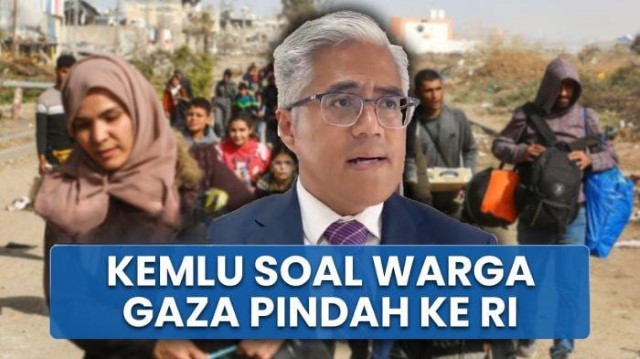Mengejutkan! Media Israel Klaim 100 Warga Gaza Bakal Direlokasi ke RI, Kemlu Beri Penjelasan