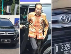 Nunggak Pajak, Mobil yang Ditumpangi Jokowi buat Melapor Ternyata Milik Perusahaan Kahiyang Ayu