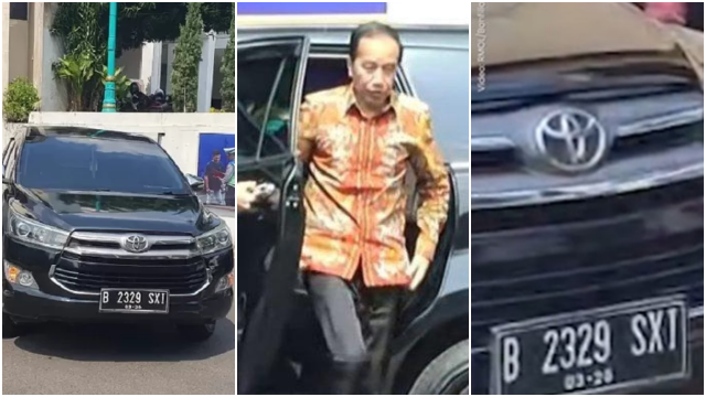 Nunggak Pajak, Mobil yang Ditumpangi Jokowi buat Melapor Ternyata Milik Perusahaan Kahiyang Ayu