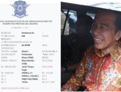 Nunggak, Mobil yang Ditumpangi Jokowi saat Lapor Polisi Akhirnya Bayar Pajak Hari Ini