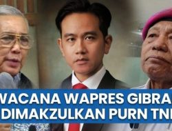 Di Balik Tuntutan Purnawirawan TNI Lengserkan Gibran