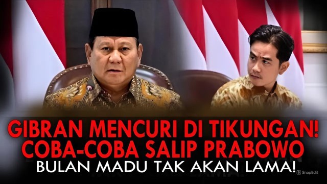 Pengamat Politik: Usulan Gibran Dimakzulkan Tidak Bisa Dipisahkan Dari Pilpres 2029!