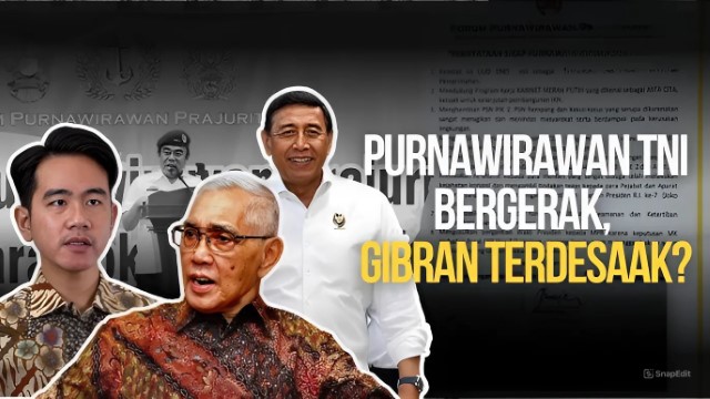 Bocor Alus TEMPO: Pemakzulan Gibran Semakin Serius, Gerakan Purnawirawan TNI Tancap Gas!