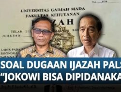 Mahfud MD: Jokowi Tetap Sah Jadi Presiden Jika Ijazahnya Terbukti Palsu, Tapi Bisa Dipidana!
