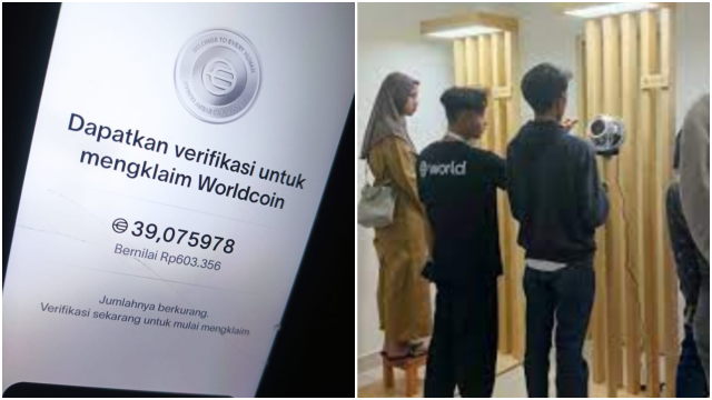 Viral Scan Retina Mata Dapat Upah Rp800.000, Komdigi Bekukan Izin Worldcoin dan WorldID