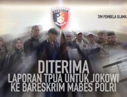 Mana Yang Akan Diproses Lebih Dahulu, Laporan TPUA atau Laporan Jokowi?