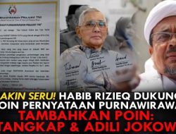 Habib Rizieq Shihab Dukung Penuh Purnawirawan TNI Makzulkan Gibran: Tambah Satu, Tangkap & Adili Jokowi!
