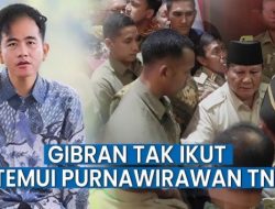 Tak Ada Wapres Gibran Dalam Halal Bihalal Purnawirawan TNI, Sinyal Pemakzulan?