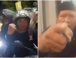 Kembali Berulah, Anggota Ormas GRIB Geruduk Rumah Om Bethel yang Tantang Duel Hercules