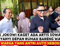 Tak Hadir di Sidang Mediasi Kasus Dugaan Ijazah Palsu, Jokowi Pilih Temui Warga & Artis di Rumahnya
