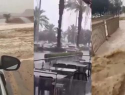 Azab Tuhan Mulai Turun: Usai Kebakaran Dahsyat dan Badai Pasir, Kini Israel Diterjang Banjir Besar