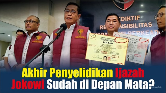 Polisi Babak Belur Soal Kredibilitas: Ujungnya Ijazah Diamankan - Aktivis Bakal Dipenjarakan?