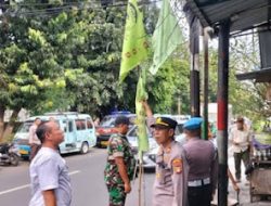 Polres Jakpus Tertibkan 109 Bendera Ormas dan Tangkap 2 Pemalak di Thamrin City