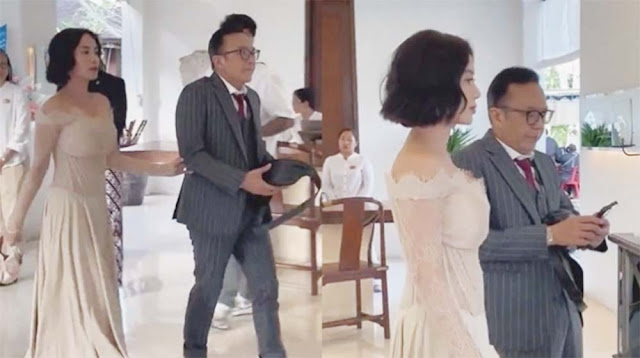 Terungkap! Inilah Dearly Desiana, Wanita yang Bikin Penasaran Gandeng Ari Lasso di Pernikahan Luna Maya