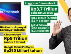 FANTASTIS! KPK Akan Usut Dugaan Korupsi Chromebook Senilai Rp 9 T dan Google Cloud Rp 250 M Era Menteri Nadiem