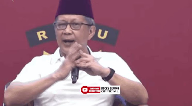 Rocky Gerung: TNI Kawal Kantor Kejaksaan Tanda Situasi Darurat