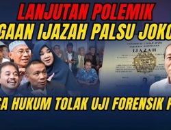 Tim Advokasi: Uji Forensik Ijazah Jokowi Sarat Muatan Politis!