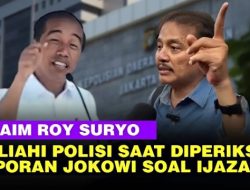 Blak-Blakan! Roy Suryo Buka Suara Soal Pemeriksaan Ijazah Palsu Jokowi