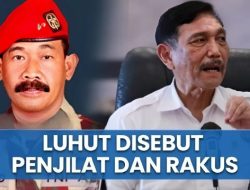 Balasan Menohok Eks Danjen Kopassus ke Luhut Yang Tak Setuju Gibran Dicopot: Kau Penjilat dan Rakus!