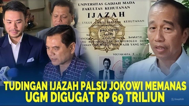 UGM Digugat Rp69 Triliun Terkait Ijazah Jokowi, Kasmudjo Ikut Terseret, Biro Hukum: Kami Punya Bukti Kuat!