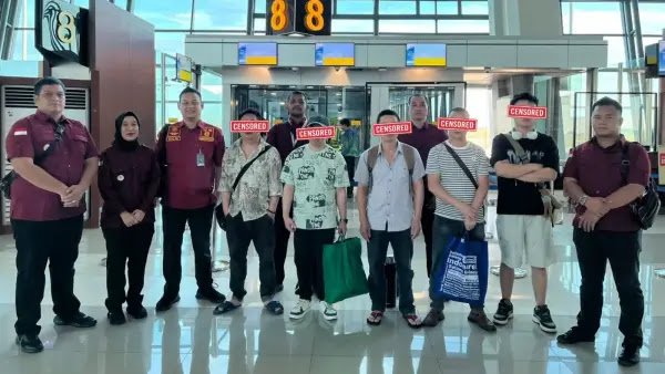Delapan WNA China Ditangkap Imigrasi Sulteng: Seenaknya Gunakan Visa Wisata untuk Kerja Ilegal