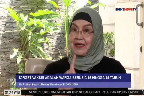 Eks Menkes Siri Fadilah Kaget Indonesia jadi Ajang Uji Coba Vaksin TBC Bill Gates