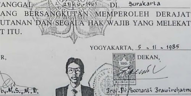 Buktikan Keaslian Ijazah Jokowi Tak Sesederhana Ucapan Susno