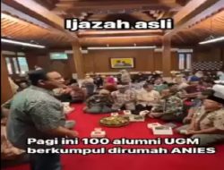 100 Alumnus UGM Berkumpul di Pendopo Anies Baswedan, Netizen: Si Kowi Kok Gak Ada..