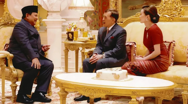 Pertemuan Hangat Prabowo dan Raja Thailand: Kenang Masa Muda saat Sama-sama jadi Prajurit