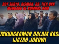 Dipolisikan Usai Koar-Koar Ijazah Palsu Jokowi, Roy Suryo dkk ke Komnas HAM: Kami Dikriminalisasi!