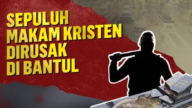 Keterangan Polisi Soal Tersangka Pengerusakan Makam di Bantul Patahkan Narasi Abu Janda!