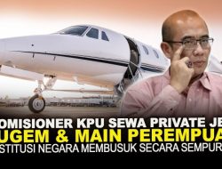 UPDATE! Dilaporkan DKPP, Terbongkar Kejanggalan Sewa Jet Pribadi Pimpinan KPU RI di Pemilu 2024