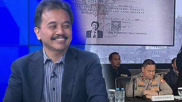 Polisi Sebut Ijazah Jokowi Identik dengan Pembanding, Roy Suryo: Jangan Sampai Diproduksi Dulu yang Sama