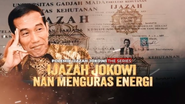 Polemik Ijazah Yang Tak Kunjung Usai Akibat Ulah Jokowi Sendiri