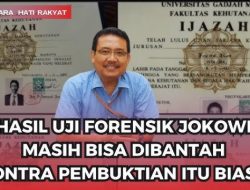 Meski Bareskrim Nyatakan Identik dan Otentik, Pakar Hukum: Hasil Forensik Polri Bukan Pembuktian Final, Perlu Pembanding!