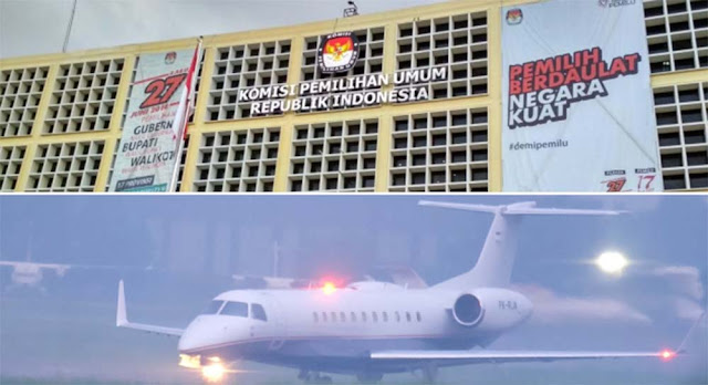 Anggaran Sewa Private Jet KPU Capai Rp 46 Miliar dari Dana APBN