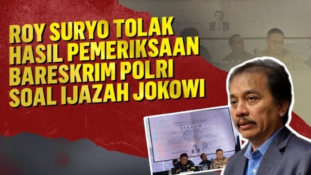 Roy Suryo Masih Masalahkan Ijazah Jokowi, Kini Mau Lapor ke Pengawas Polisi!