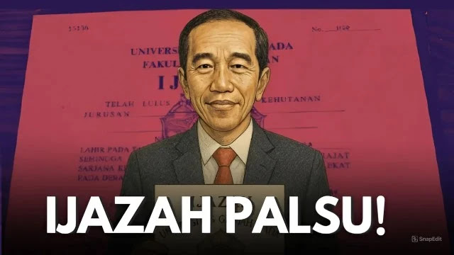 Jangan Paksa Rakyat Percaya Jokowi, Jika Bukti Ijazah Saja Disembunyikan!
