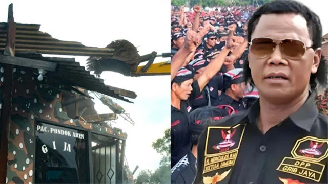 Posko GRIB Jaya Rata dengan Tanah, Hercules Beri Ultimatum ke Para Anggotanya: Kami Intruksikan untuk...