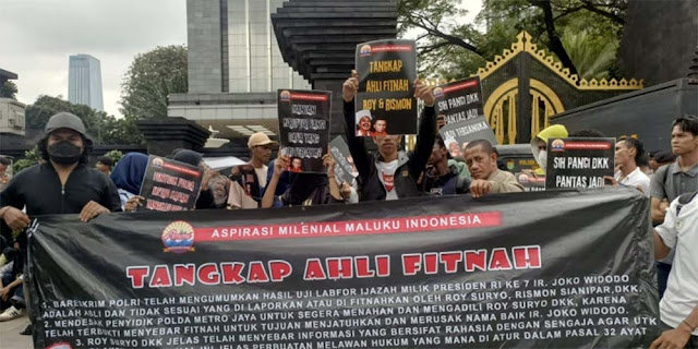 Presidium AMMI Mendesak Polda Metro Tersangkakan Roy Suryo Cs