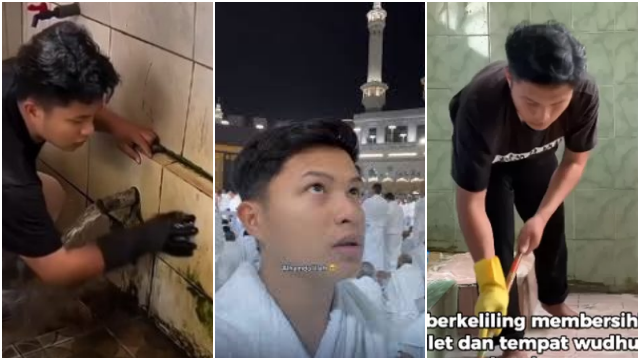 Gemar Bersihkan Masjid, Cecep Dapat Undangan Haji Langsung dari Kerajaan Arab Saudi