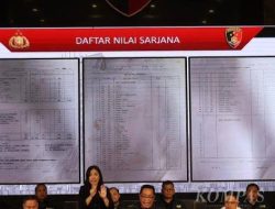 Data Transkrip Nilai Jokowi saat Kuliah, Nilai C Ada Agama, Nilai D Ada Matematika