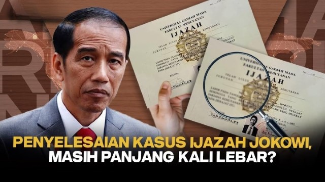 Ijazah Jokowi: Bukan Palsu, Tapi…?