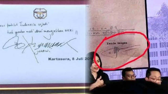 Tanda Tangan Jokowi di Lembar Pembayaran SPP dan Ijazah Beda Picu Tanda Tanya Publik