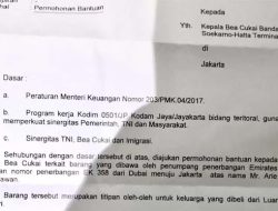 Beredar di Media Sosial, Dandim Jakarta Pusat Surati Bea Cukai Bandara-Soekarno Hatta, Ini Kata Kodam Jaya