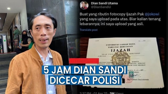 Kader PSI Dian Sandi Serahkan Bukti Rahasia Dalam Flashdisk ke Polisi, Apa Isinya?