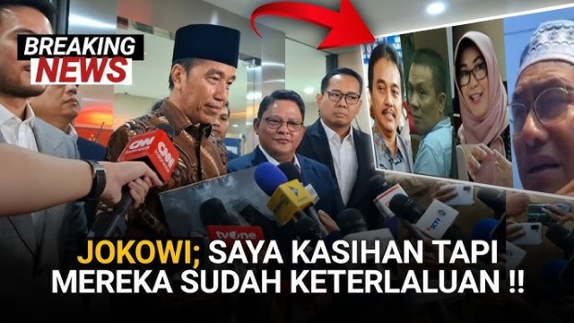Sedih! Curahan Hati Jokowi Dulu Diam Sampai Kesabarannya Habis Laporkan Roy Suryo Cs