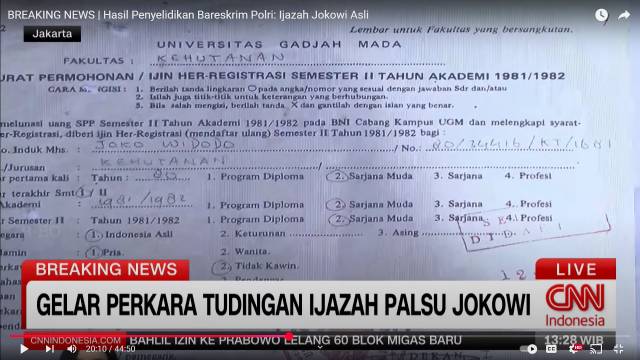 Terungkap Fakta Mengejutkan, Jokowi Ambil Sarjana Muda di UGM, Lalu darimana Ia Dapat Gelar Insinyur?