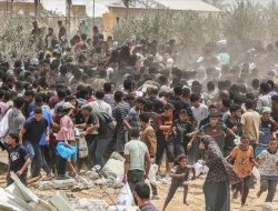 Israel Tembak Kerumunan Warga Gaza yang Mengantre Bantuan Makanan: 10 Tewas, Puluhan Luka